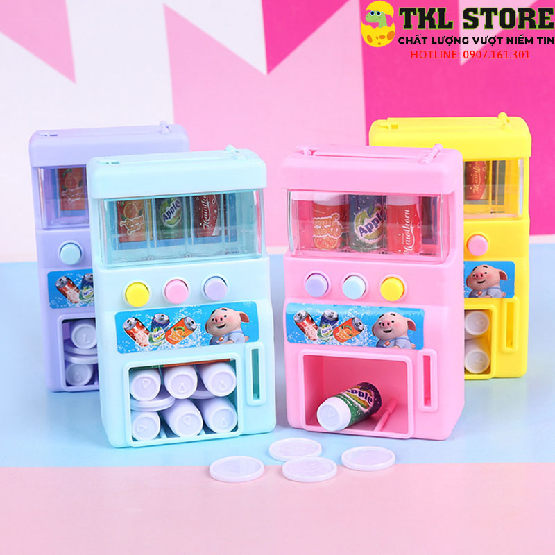 Đồ chơi máy bán nước tự động, đồ chơi mini cho bé - TKL STORE