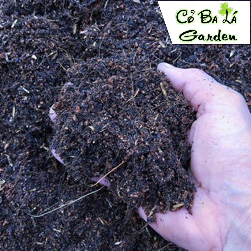 đất sạch trồng rau,hoa,cây túi 1-kg