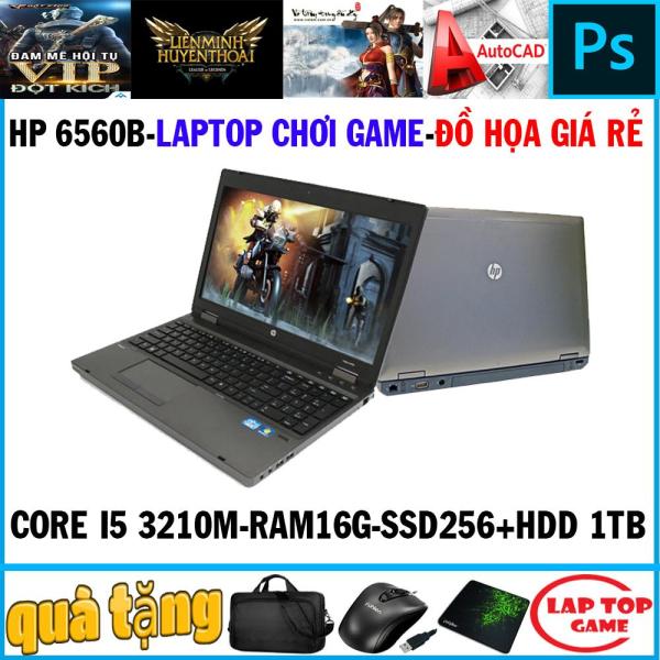 Bảng giá [Trả góp 0%]Laptop game và đồ họa giá tốt- HP Pobook 6560B Core i5 2450M/ Ram 16G/ SSD 256G+ HDD 1TB/ VGA HD 3000/ Màn 15.6 inch/ Có Phím Số/ Vỏ nhôm / Dòng máy bền bỉ/ Loa to Phong Vũ