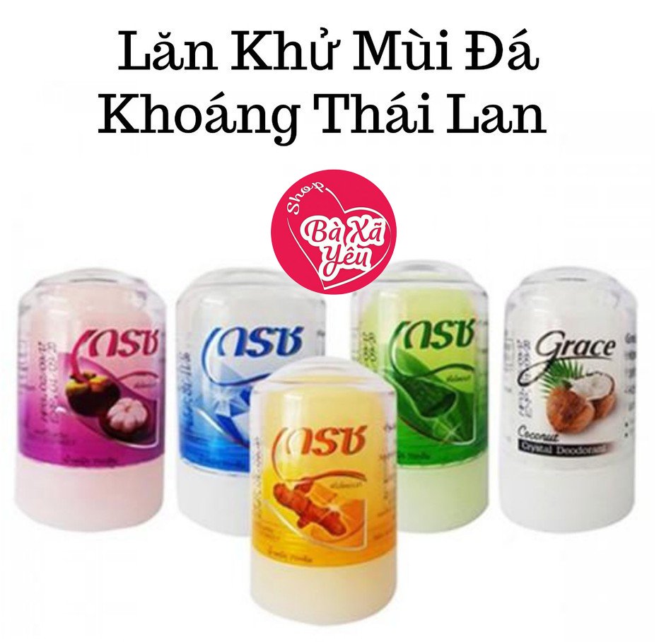 Lăn khử mùi nách đá khoáng thái lan