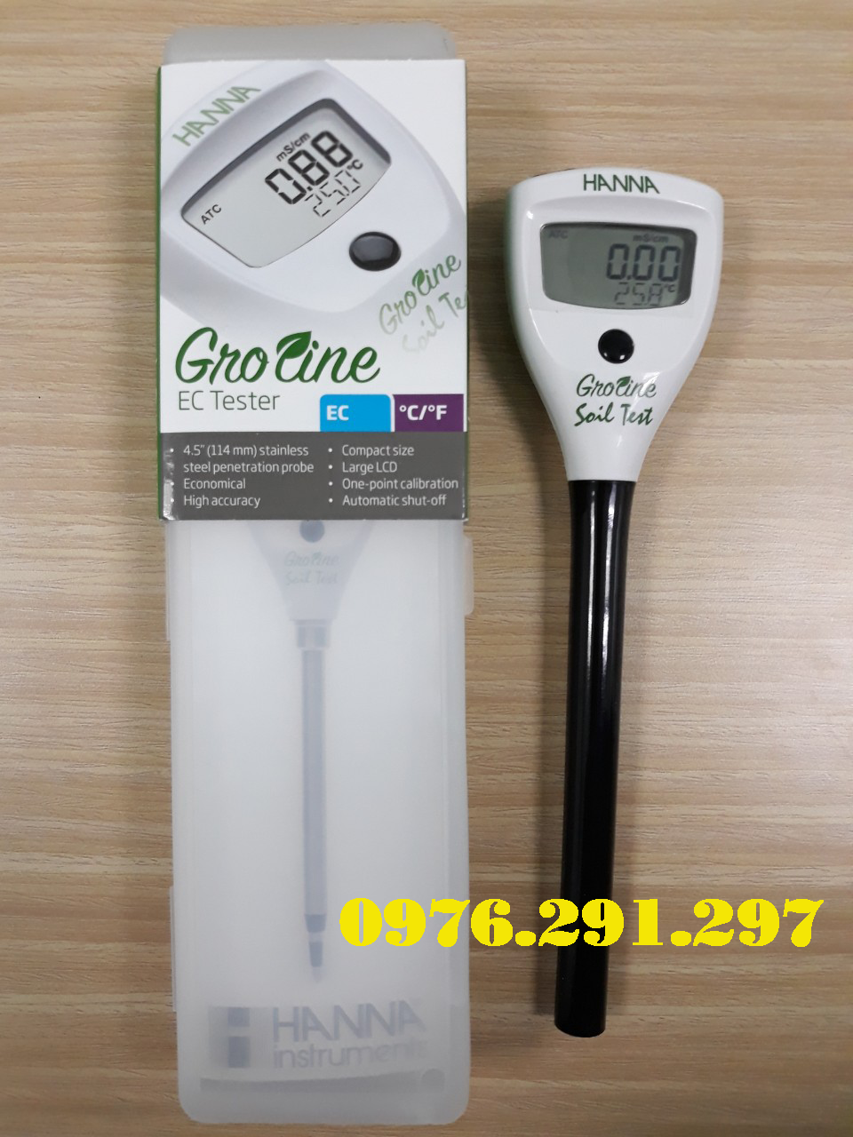 [HCM]Bút đo EC đất HI98331 - Bút đo dinh dưỡng đất - Máy đo dinh dưỡng đất