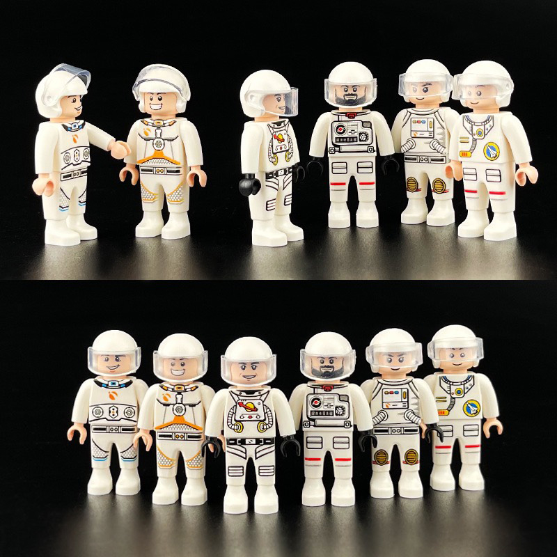 [Hoàn Tiền 10%]Minifigure Phi Hành Gia, Lính Swat