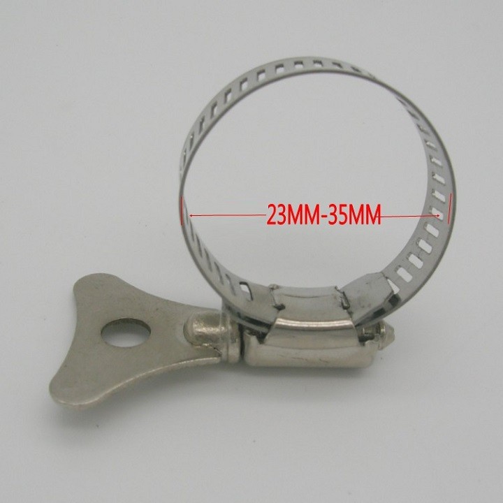 Đai Siết ống nước. KHÓA ỐNG Cổ Dê KIM LOẠI. Khóa ỐNG NƯỚC PHI TỪ 23mm đến 35mm. TH 221