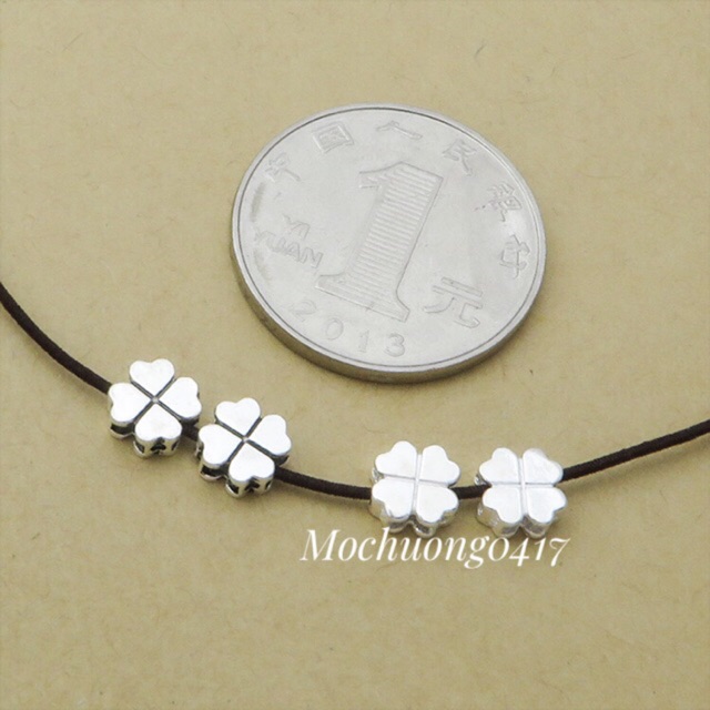[S925] Charm cỏ 4 lá - MH092