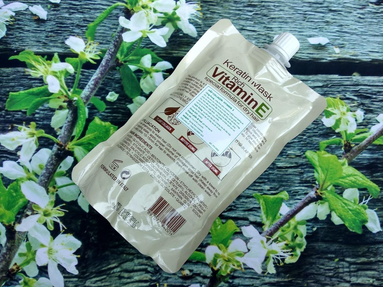 Hấp túi Colatin Vitamin E - Collagen Mask 500ml