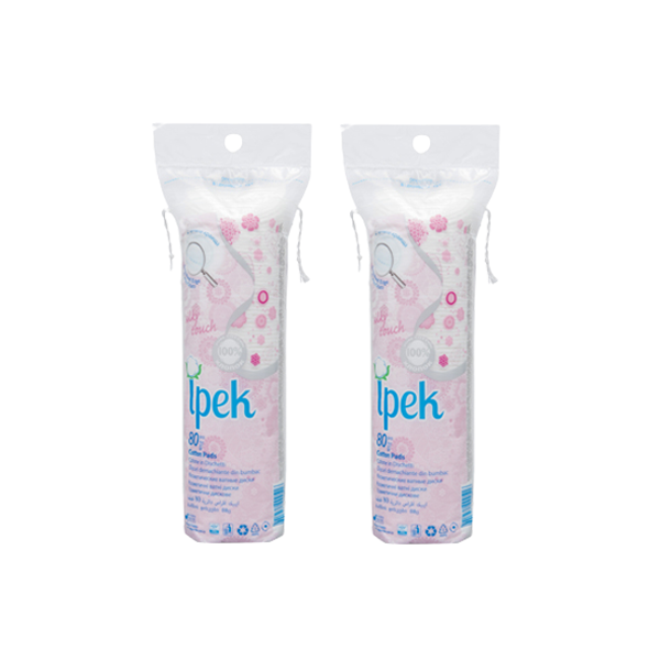 COMBO5 Bông tẩy trang IPEK Thổ Nhĩ Kỳ 80 miếng