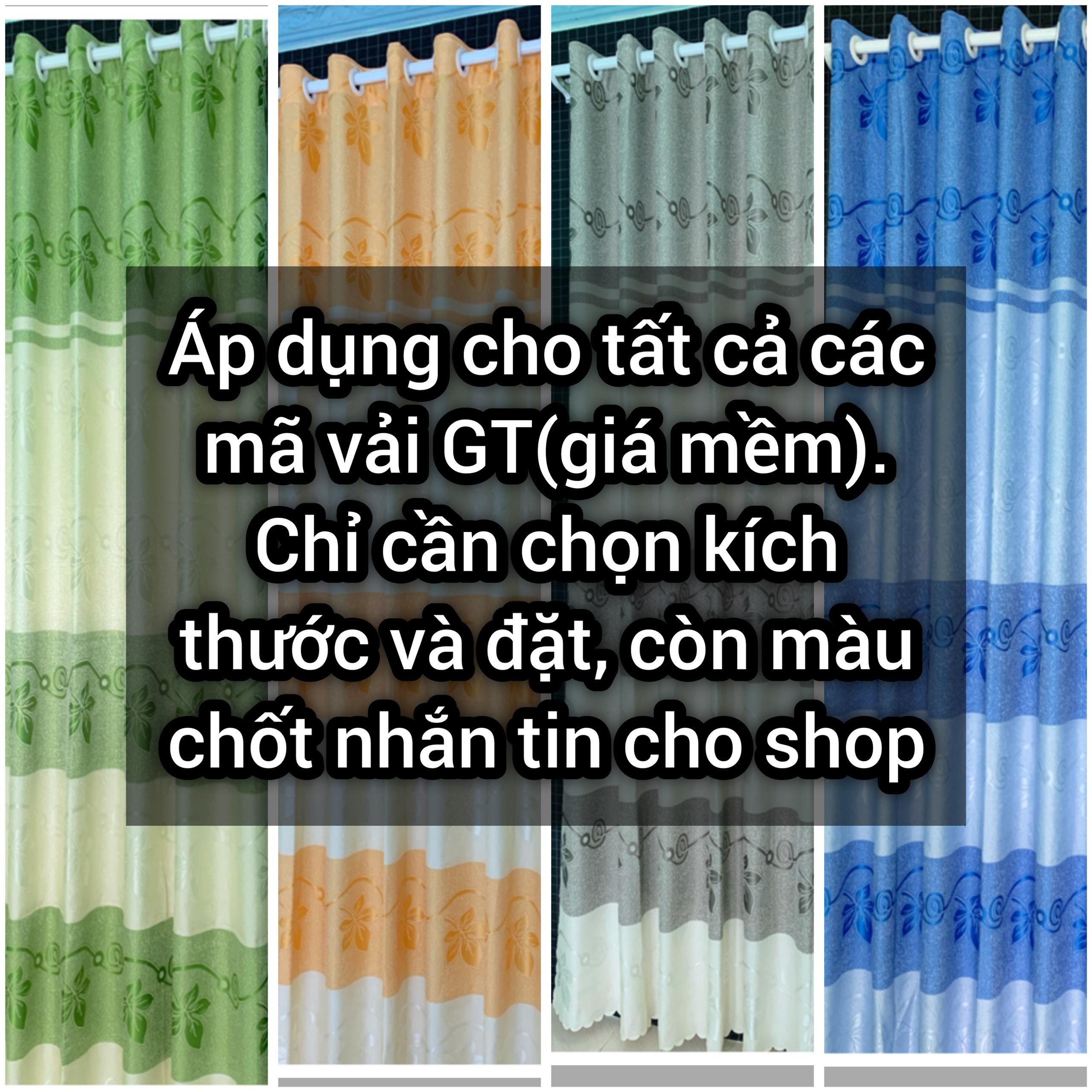 RÈM CỬA LỚN - mã GT