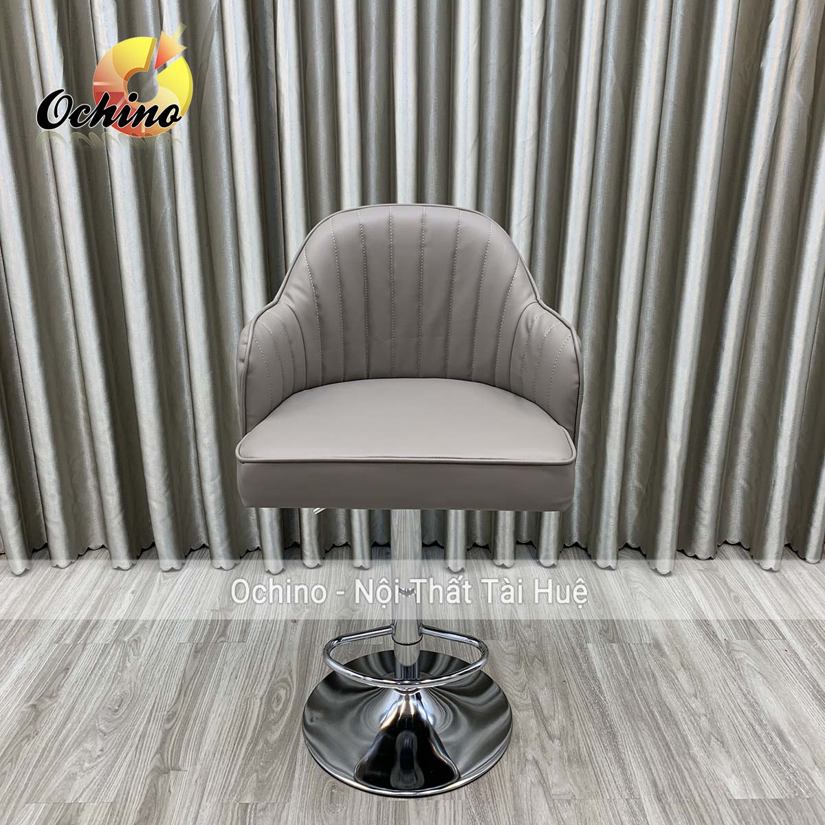 Ghế quầy bar, ghế bar, ghế trang điểm, ghế makeup chân trụ cao từ 60-80cm và xoay 36o độ