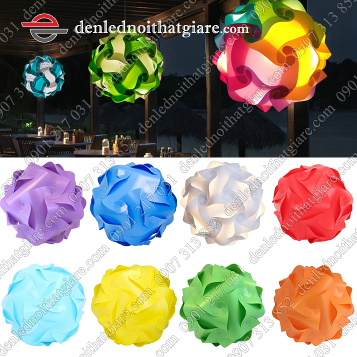 Set 10 Đèn lồng RAP IQ size 24cm kiểu tròn