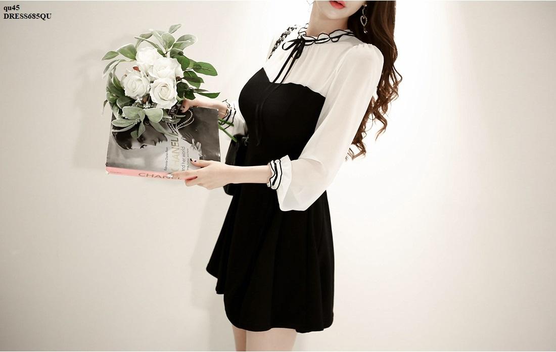 DRESS685QU ĐẦM XÒE NỮ THIẾT KẾ