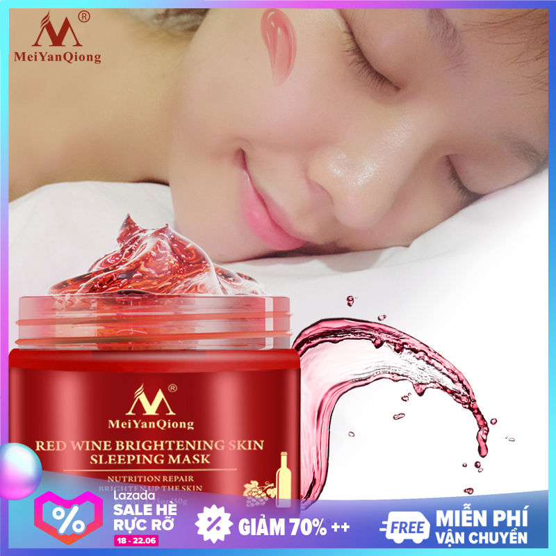 MeiYanQiong  Essence Sleeping Facial  Whitening Nourishing  Moisturizing Nutrition Repair Brighten Up The Skin Gel Night cao cấp