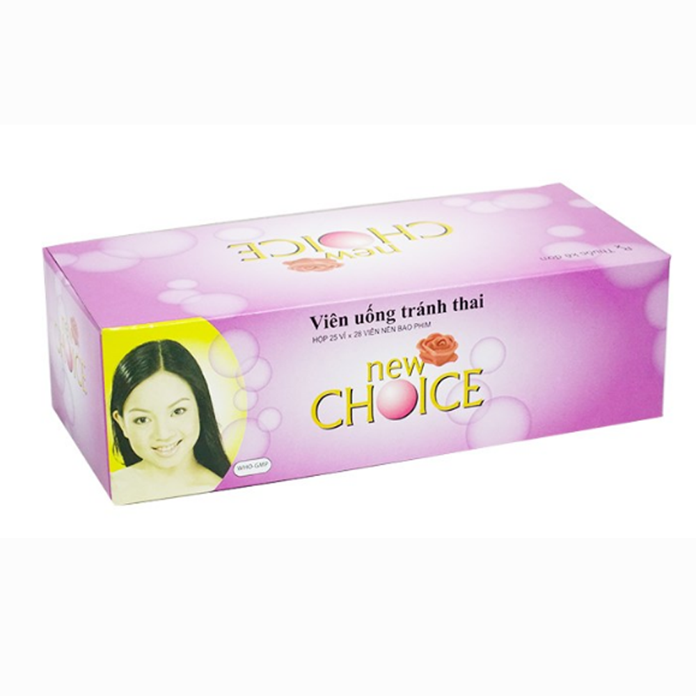 (Hộp 25 vỉ x 28 viên) Tránh thai hằng ngày New Choice