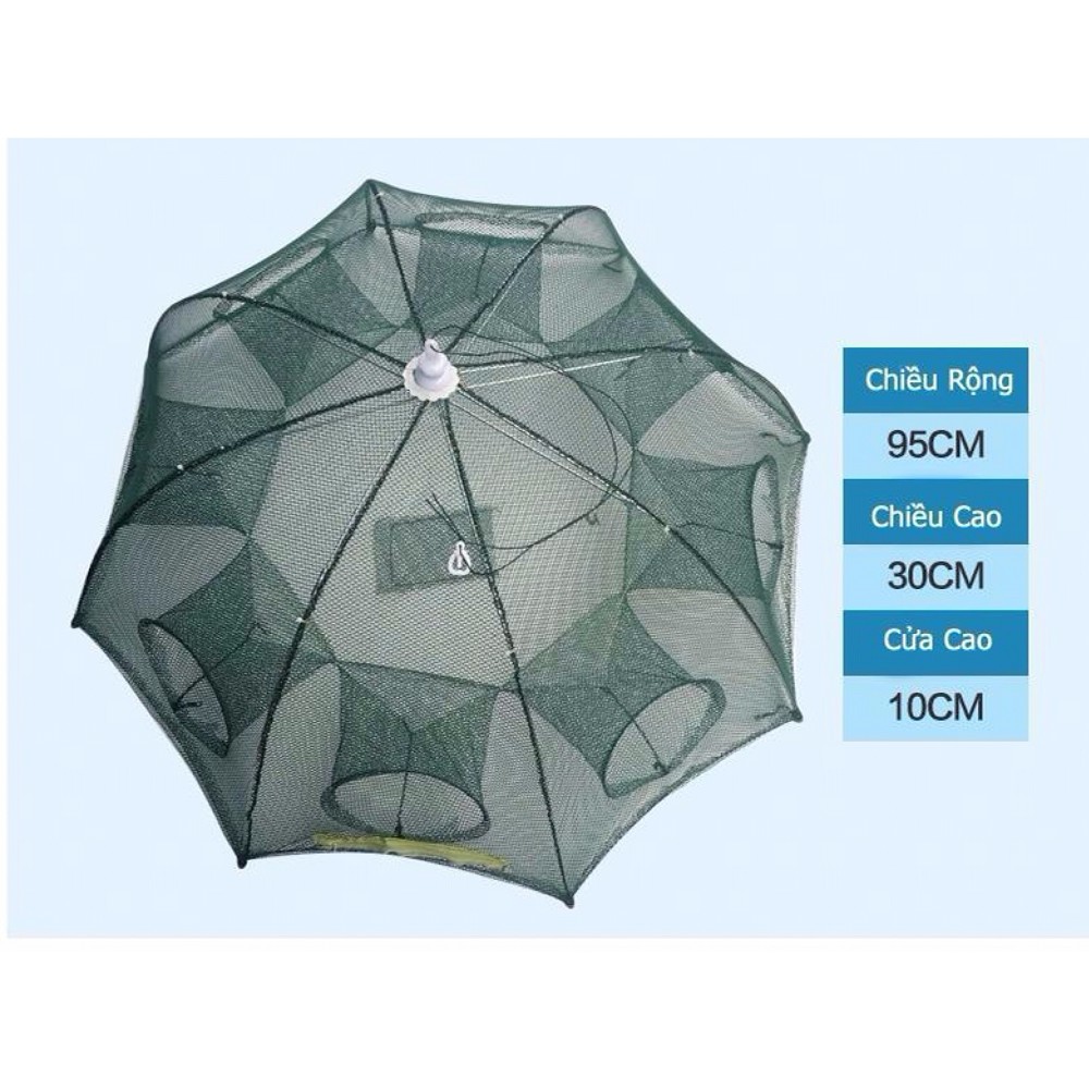 [HCM] Lưới Bát Quái 8 Cửa Chuyên Dùng Đánh Bắt Cá