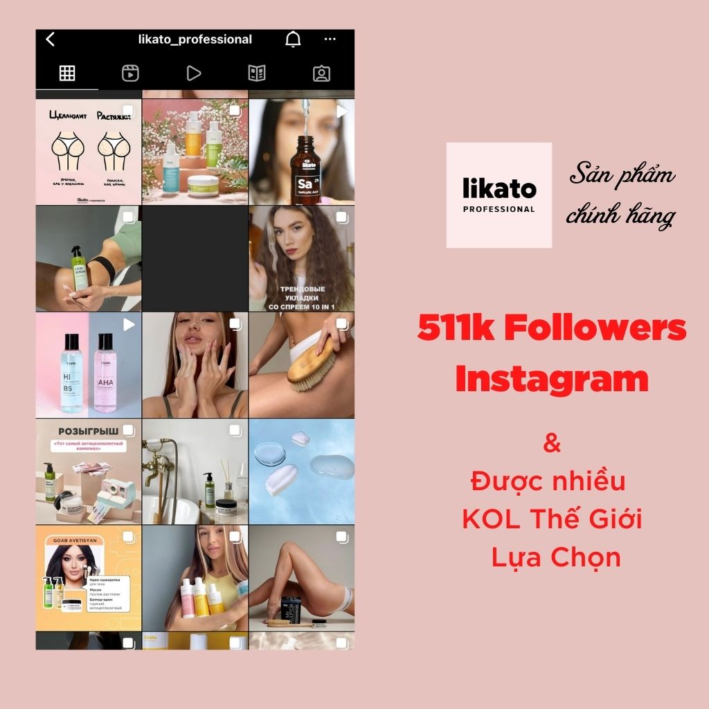 Xịt dưỡng tóc, keratin phục hồi tóc KERALESS LIKATO PROFESSIONAL 100ml