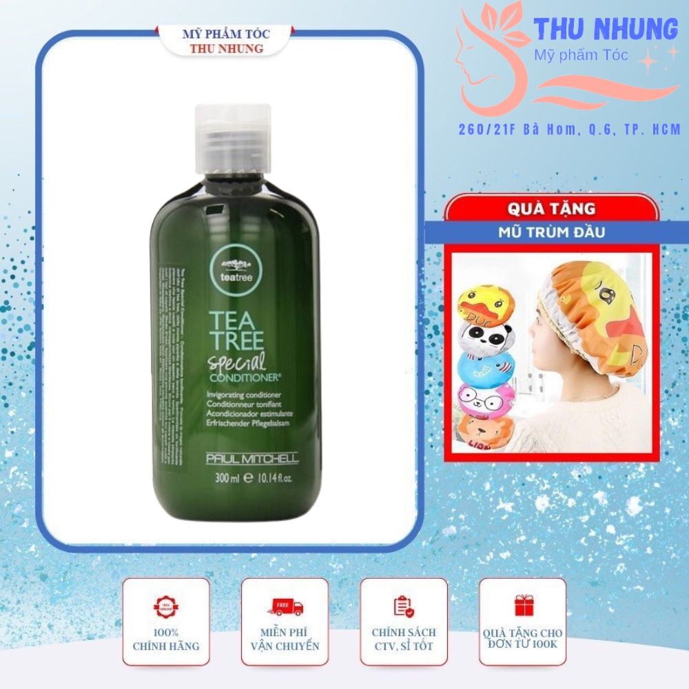 Dầu xả trà - bạc hà cho tóc màu paul mitchell 300ml