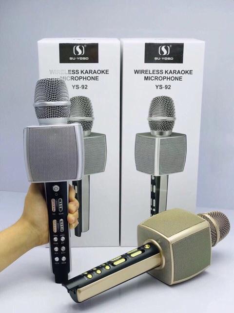 Mic karaoke YS-92 kèm loa