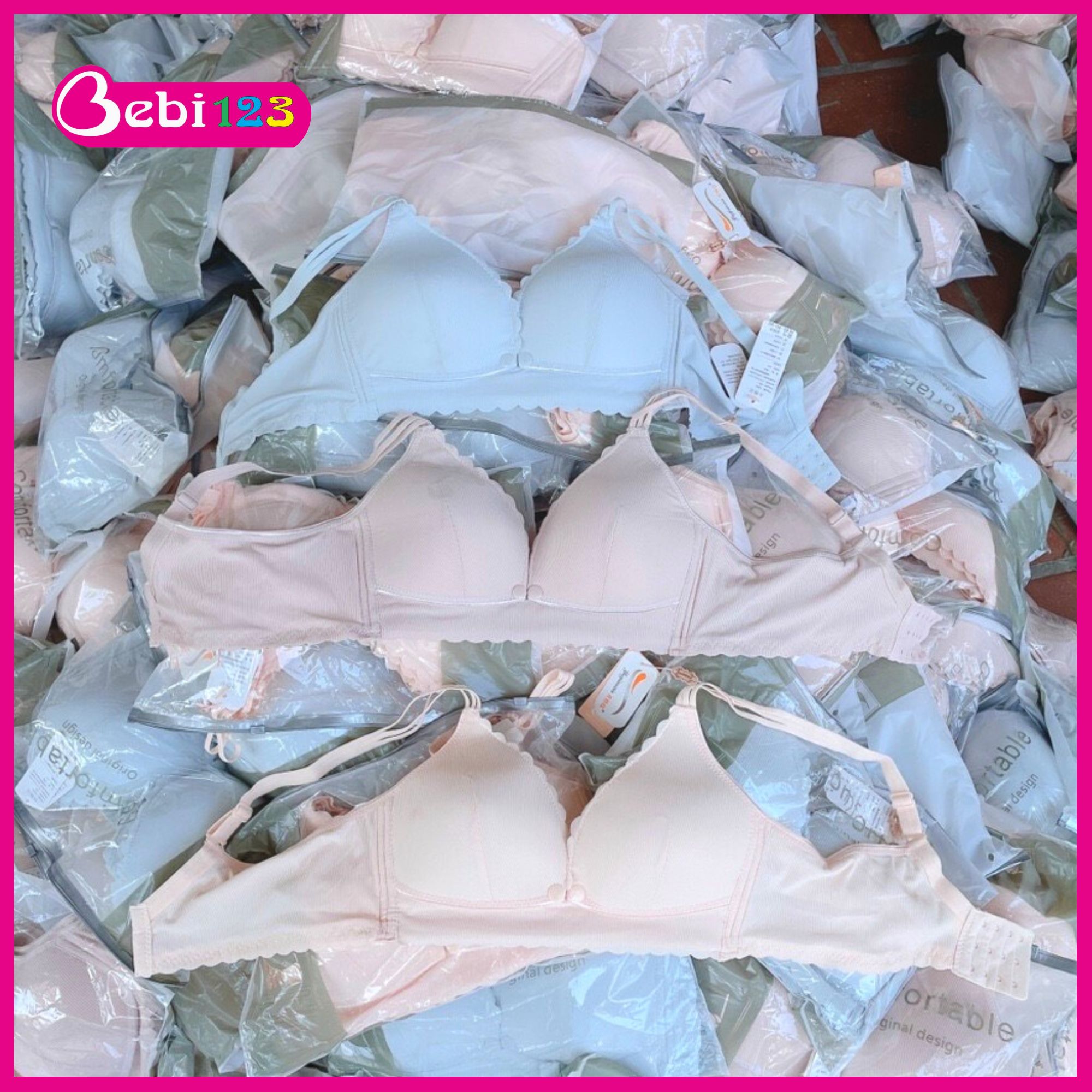 Áo Ngực Lót Cho Con Bú Kẻ Sọc [Mẫu Mới]