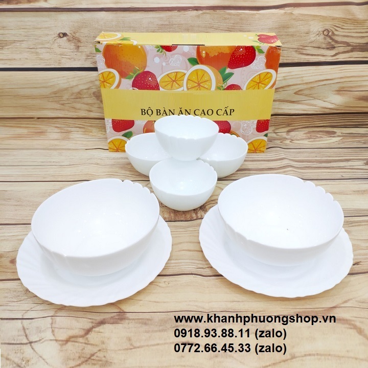 bộ chén tô dĩa sứ - bộ chén tô dĩa