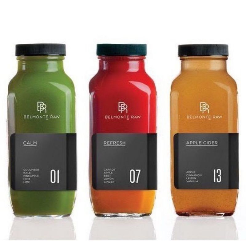 Set 3 Chai Thủy Tinh Vuông 500ml