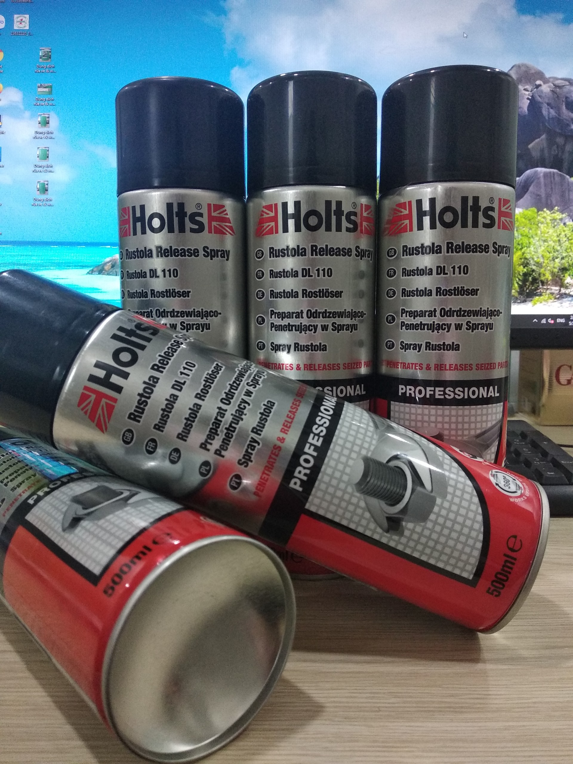 HCM - Xịt Chống Sét ( Tẩy sét như mới ) hàng chất lượng