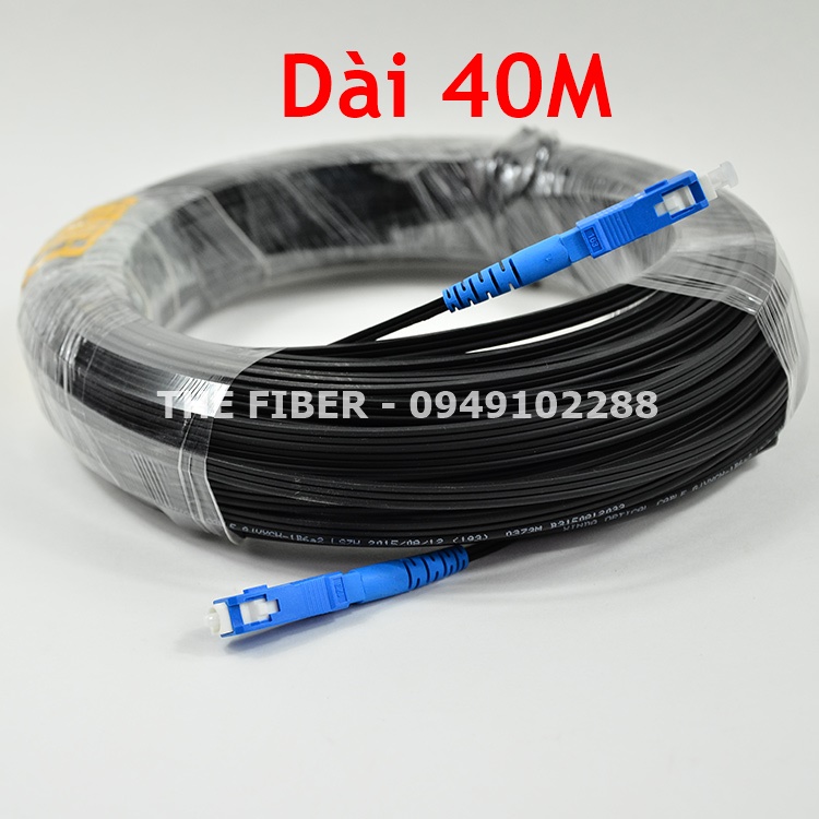 Dây nhảy quang thuê bao ftth 01fo sc/upc-sc/upc dài 40m
