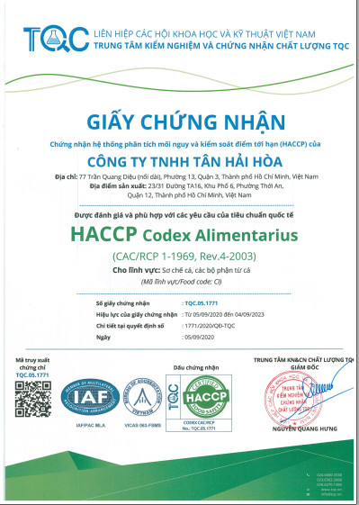 Cá trứng Tân Hải Hòa (Loại 8 con/Khay 200g) [Chỉ giao TP.HCM]