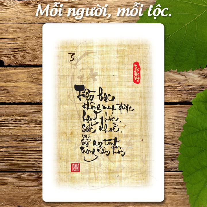 Góp nhặt Hoa Tâm - Thư pháp Thanh Sơn