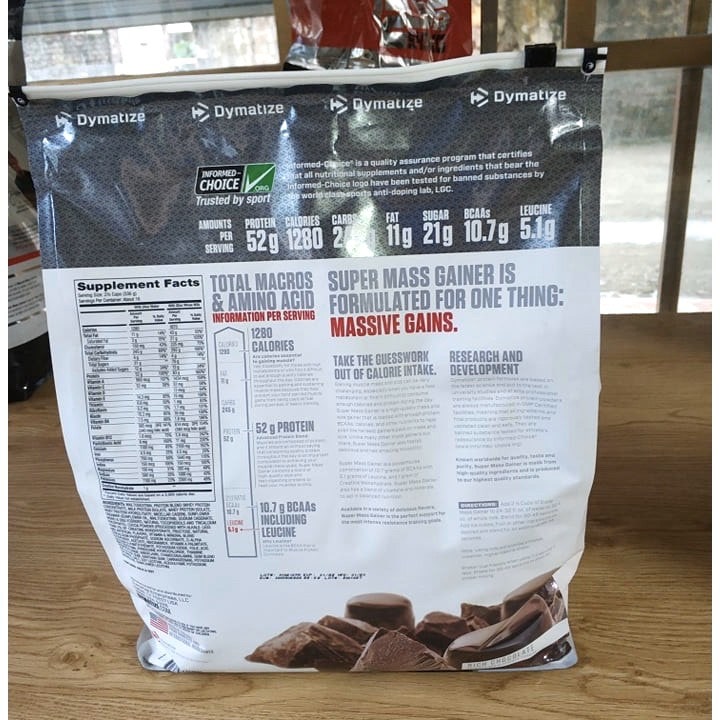 Sữa Tăng cân Dymatize Super Mass - 12lbs ( 5kg4 )