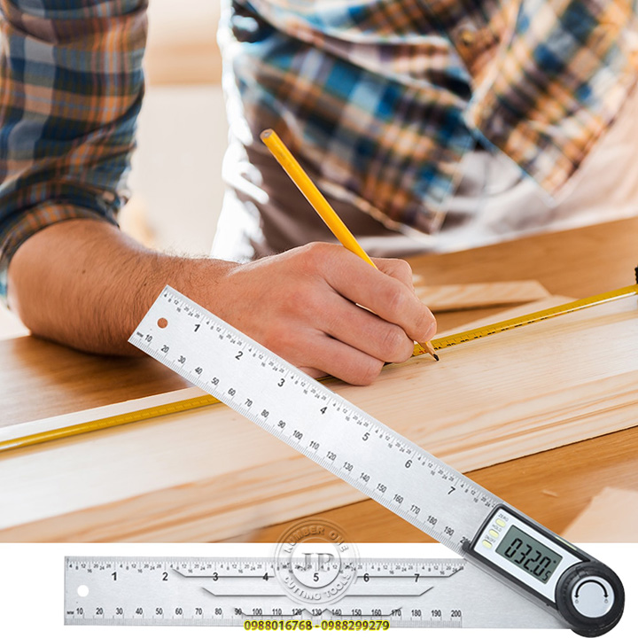 Thước Đo Góc Điện Tử 200mm