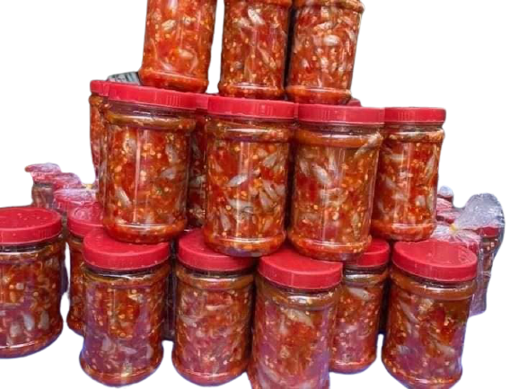 HCM2 Hộp  Mắm rò Huế Siêu ngon mắm nhà làm nguyên chất từ cá rò tươi muối và ớt trái xay nhuyễn nhà làm từ con cá rò tươi ĐẶC SẢN XỨ HUẾ
