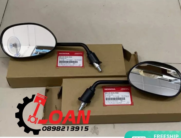 Cặp kính chiếu hậu air blade 2010 zin honda