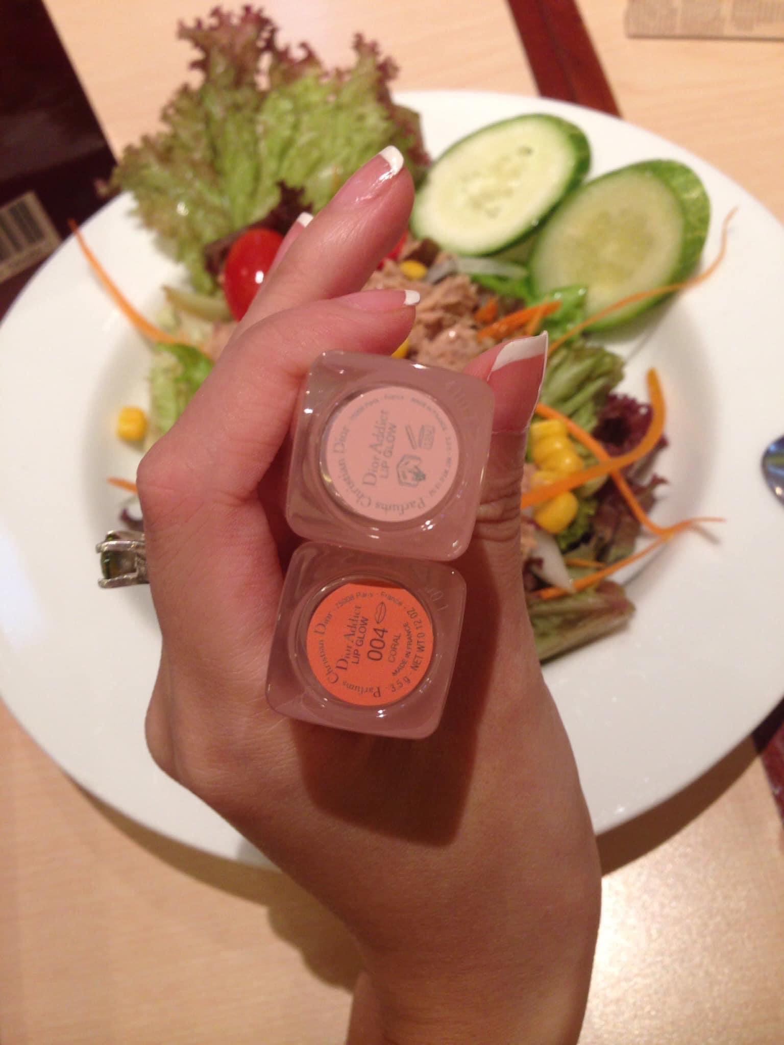 Son dưỡng môi Dior Addict lip glow 001 (fullbox)