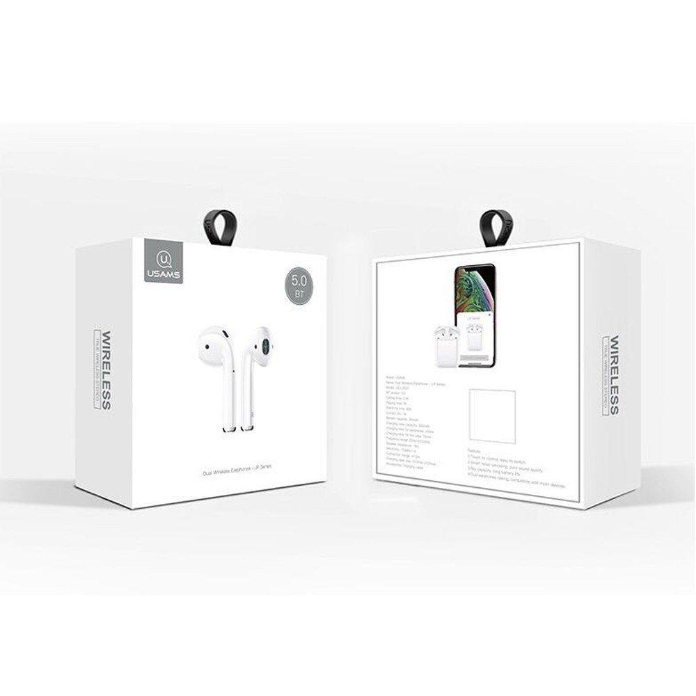 [HCM]Tai nghe Airpod USAMS US-LQ001 Bluetooth 5.0 cho Android Apple