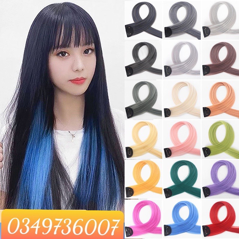 Tóc giả highlight màu omber hàng loại 1