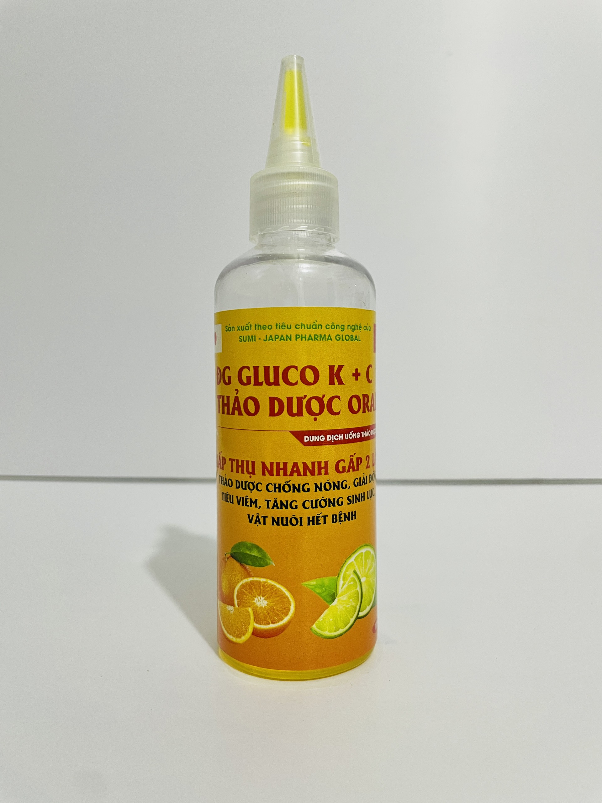 Điện giải gluco k+c thảo dược oral - chống nóng, giải độc, làm mát gà
