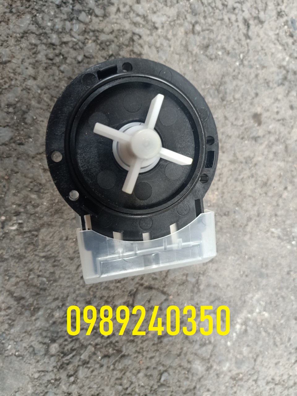Bơm xả máy giặt cửa ngang bắt vít