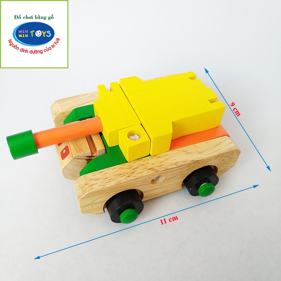 [Voucher 10k]Xe tăng biến hình Winwintoys