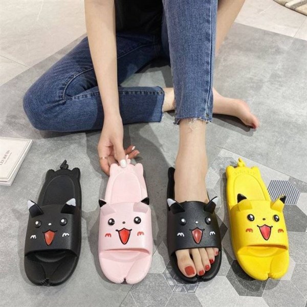 Dép Pikachu đi trong nhà- chọn lên 1 size