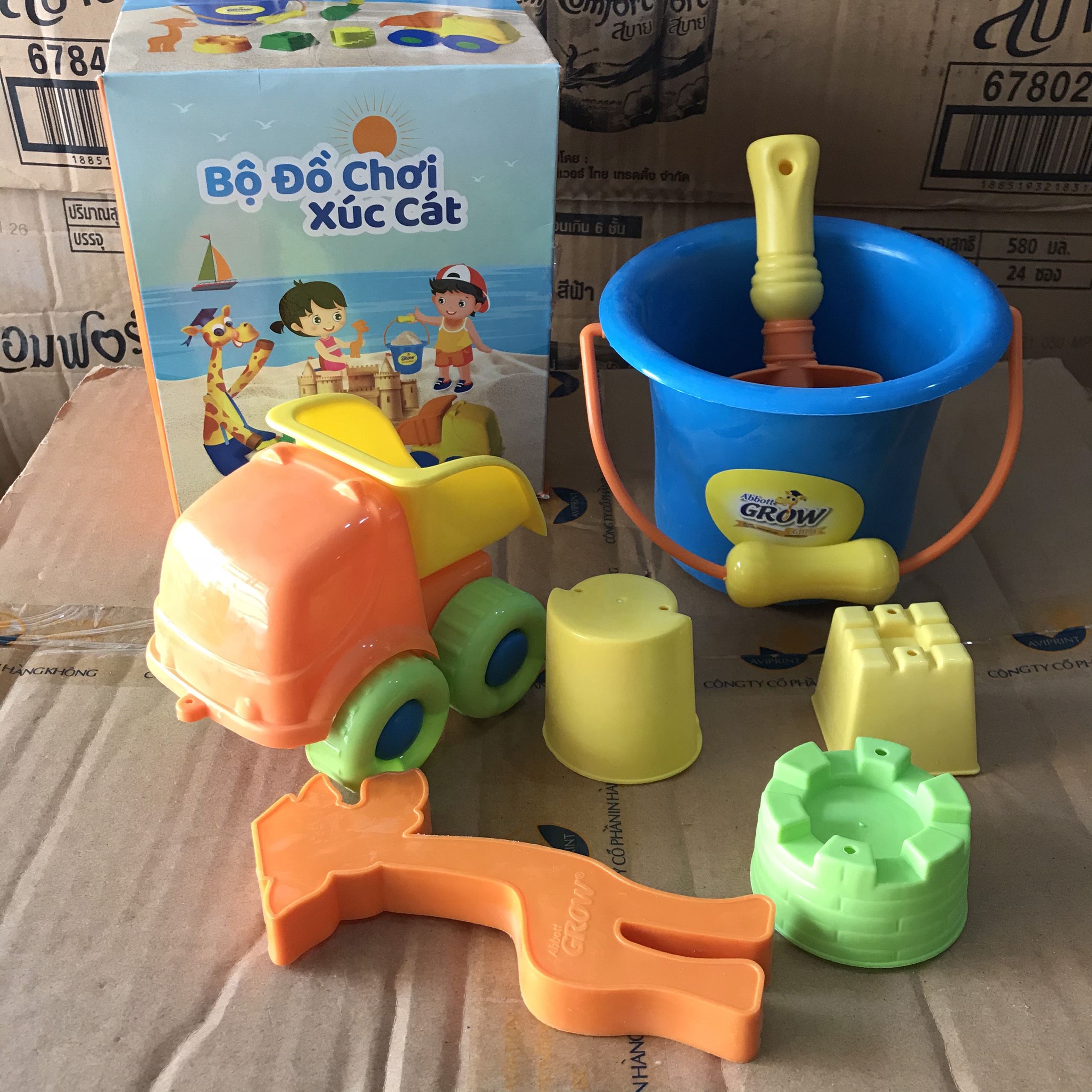 Bộ đồ chơi xúc cát Grow