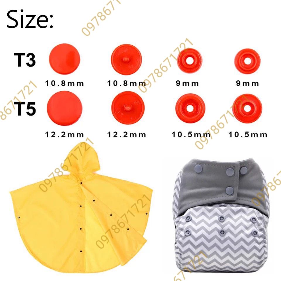 cúc dập nhựa t5