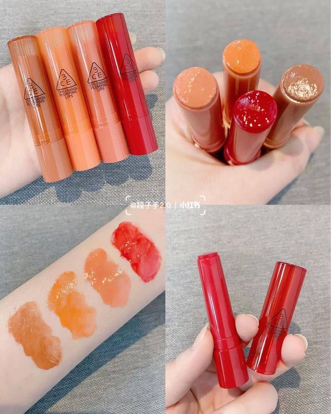 Son 3CE Plumping Lips Dưỡng có màu Hàn Quốc