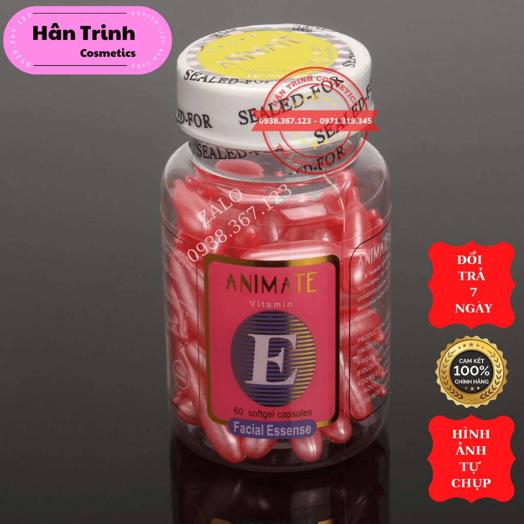 Viên vitamin e dưỡng da aminate 1k/ viên - mỹ phẩm hân trinh