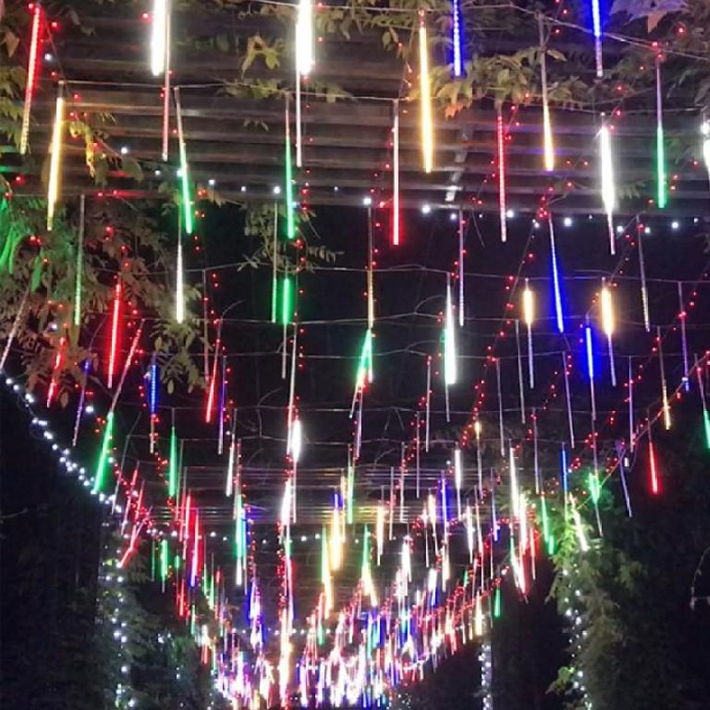 Đèn Led Sao Băng 7 Màu 8 Thanh