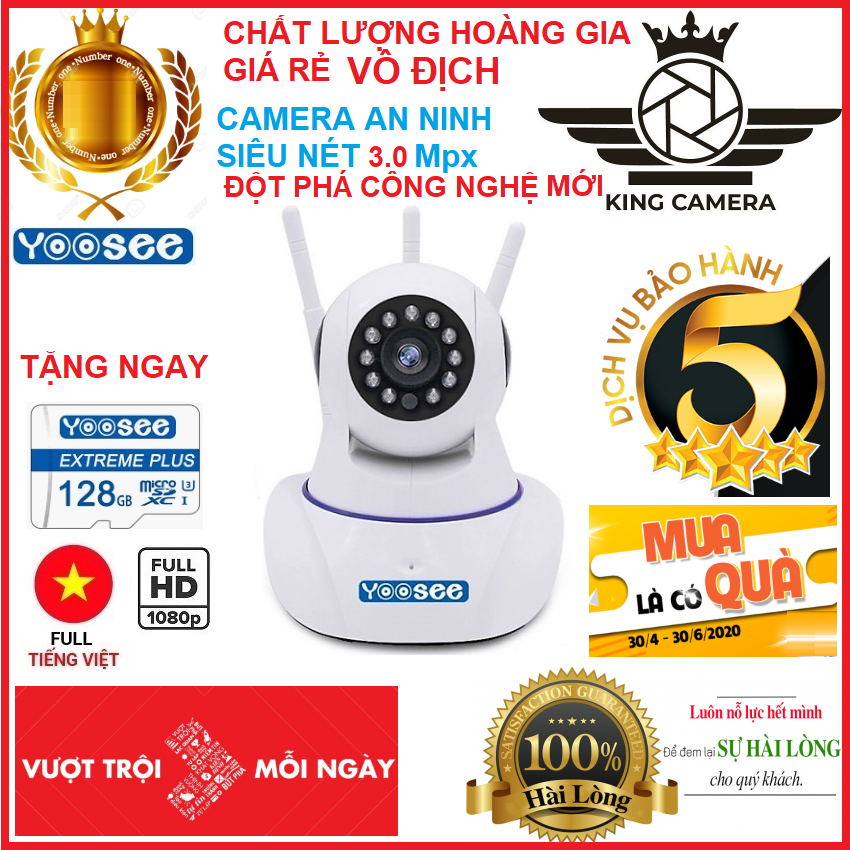 >> BÁO GIÁ (KÈM THẺ CHUYÊN DỤNG LÊN TỚI 64GB,TRỊ GIÁ 399K) CAMERA WIFI TRONG NHÀ VÀ NGOÀI TRỜI YOOSEE S10, 3.0 MPX ,ĐÀM T | Shopee Lazada Sendo Tiki mới nhất 102 (TẶNG KÈM THẺ NHỚ 128GB TRIH GIÁ 450K CÓ BẢO HÀNH CHO MÃ 420K VÀ KHÔNG THẺ 340K) CAMERA WIFI-TRONG NHÀ NGOÀI TRỜI- GIÁM SÁT NGÀY ĐÊM - CAMERA YOOSEE 3 RÂU NEW 3.0Mpx XEM ĐÊM RÕ NÉT ĐÀM THOẠI 2 CHIỀU