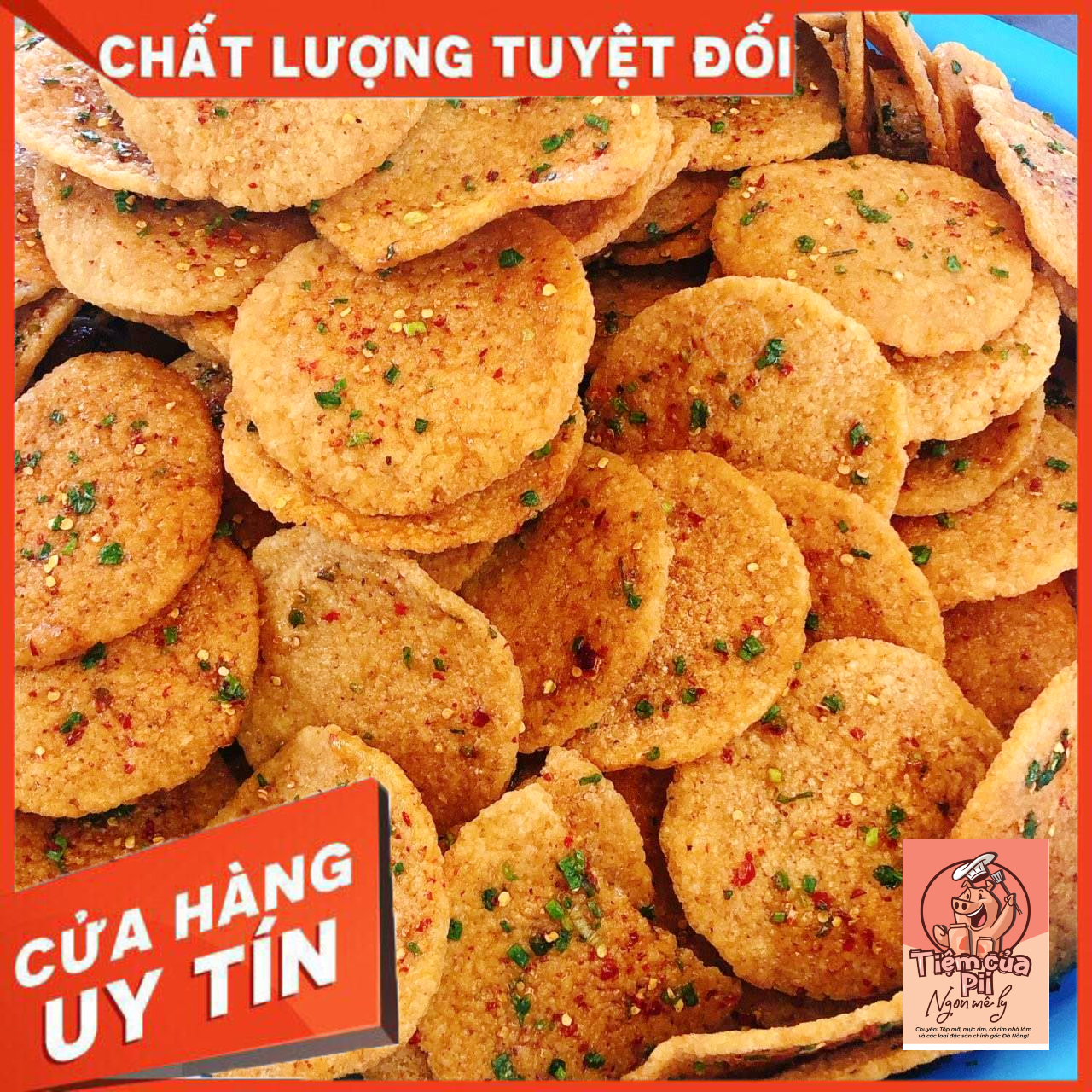 [ Siêu Ngon] Cơm cháy mắm hành, com chay chien nuoc mam loại đặc biệt siêu ngon đặc sản Đà Nẵng-100GR