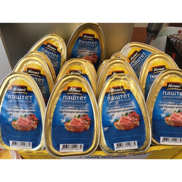Pate gan ngỗng Nga 105gr