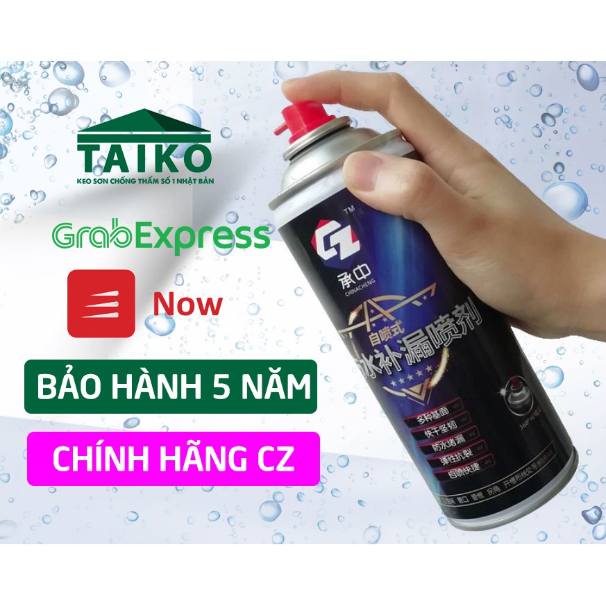 [Chính Hãng - BH 2 Năm]Bình Xịt Nhật Bản - Cz Japan Chống Thấm Vết Nứt Mái Nhà, Sàn Nhà Vệ Sinh, Máng Xối, Mái Tôn, Sàn Nhà