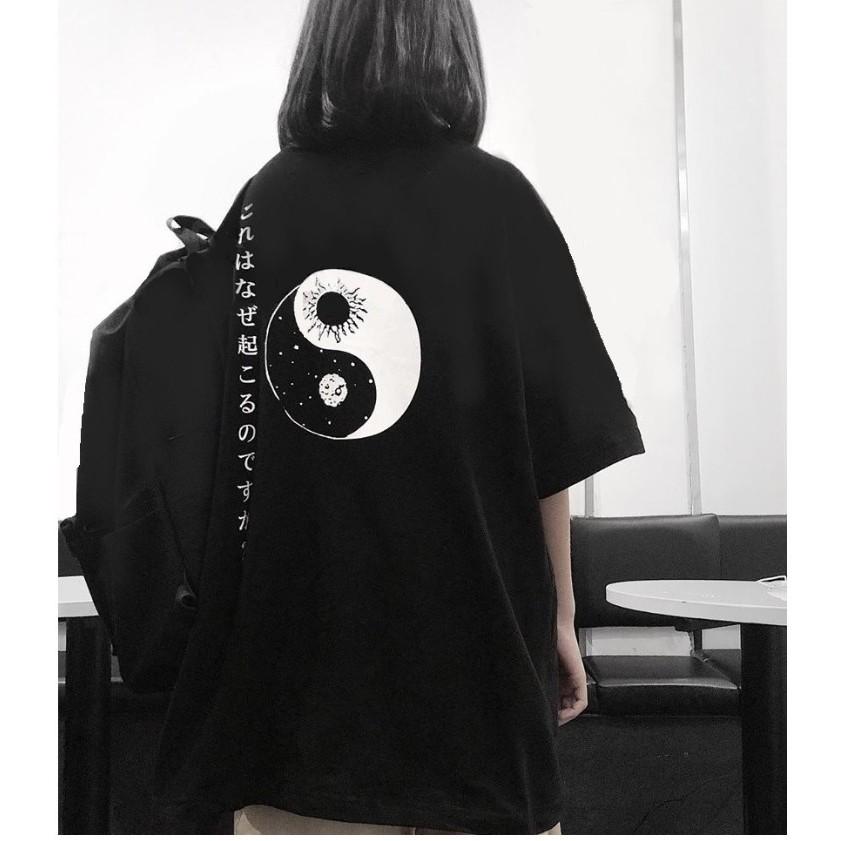 Áo Thun Tay Lỡ Tháp Bát Quái Unisex MVA0419