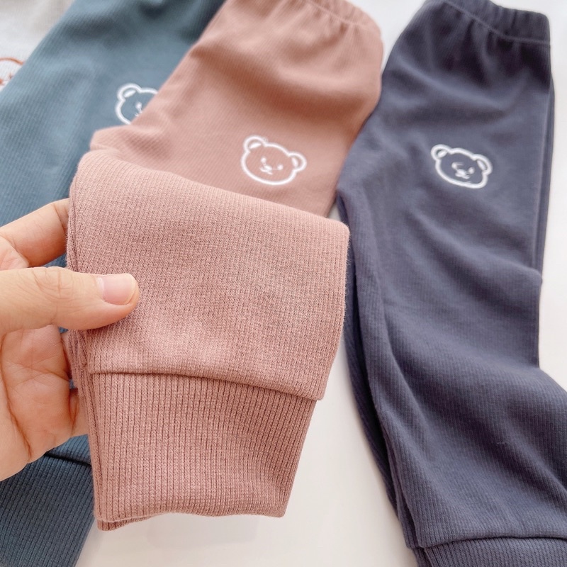 SET 5 QUẦN NỈ GẤU CHO BÉ