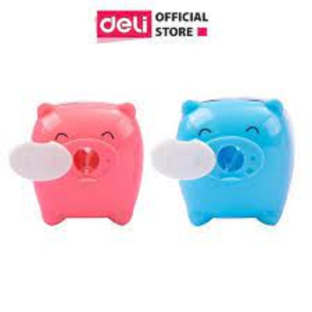 Chuốt bút chì DELI 0557 - Hình con heo